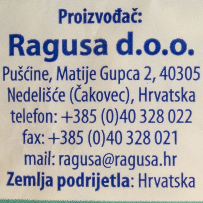 TJESTENINA PARADISO PUŽ 63 3kg RAGUSA