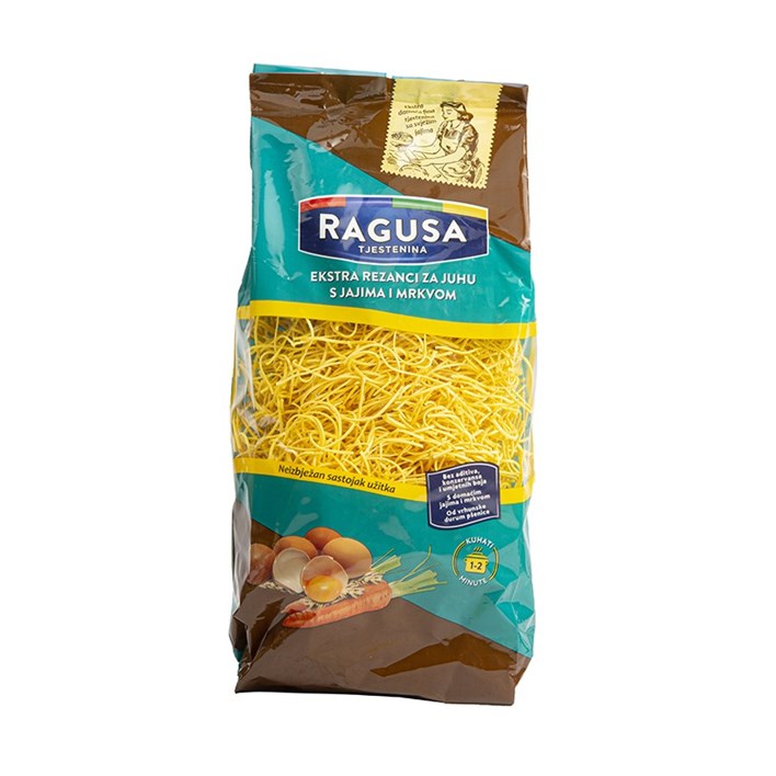 TJESTENINA PARADISO EXTRA FIDELINI S MRKVOM 400g RAGUSA