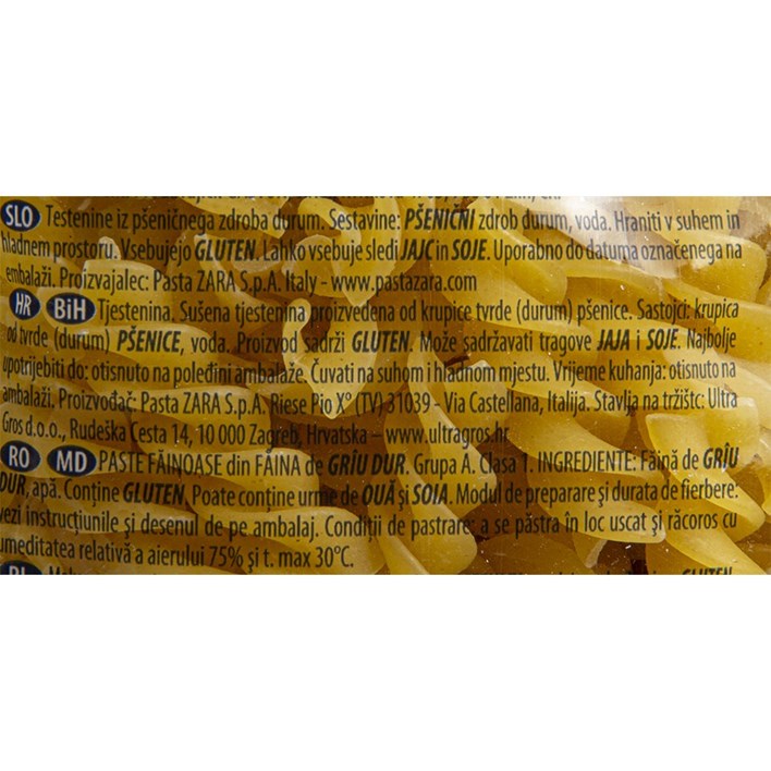 TIJESTO PAGANI FUSILLI 500g ULTRA
