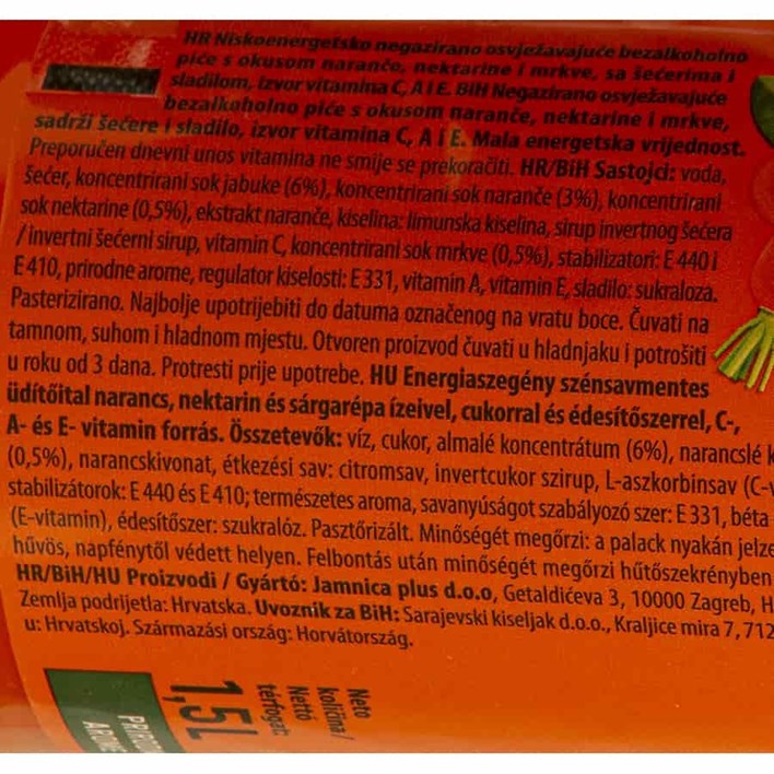 TOCO NARANČA MRKVA NEKTARINA 1,5l JAMNICA