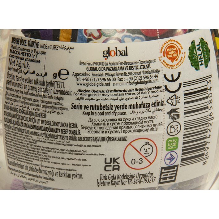TOY JOY IGRAČKA + BOMBONI 10g HURIKAN