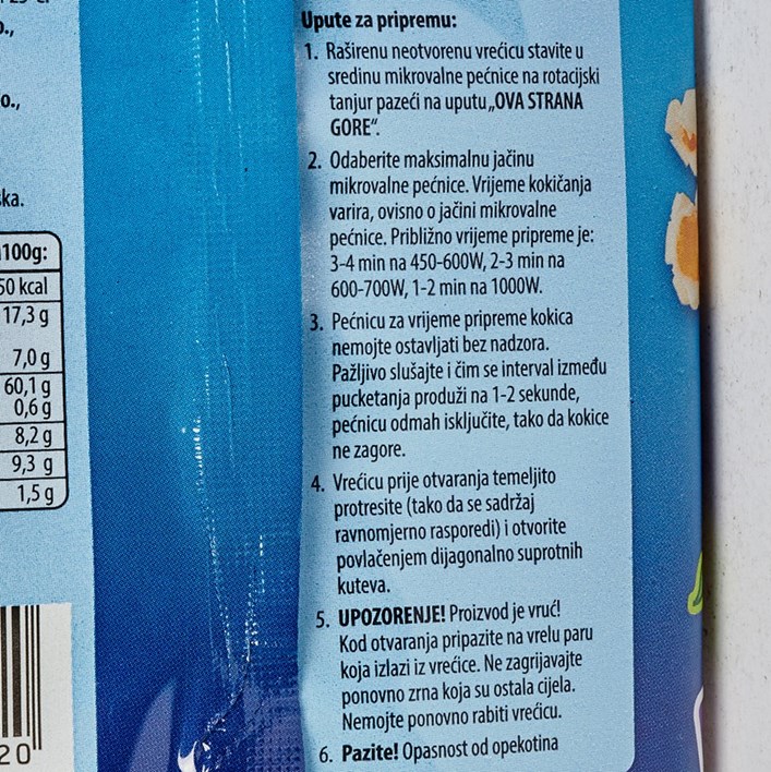 KUKURUZ ZA KOKICE POP CORN 100g ULTRA