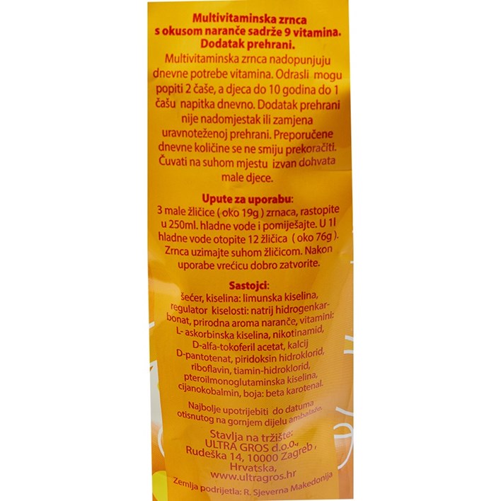 NAPITAK VITAMINSKI NARANČA 500g ULTRA