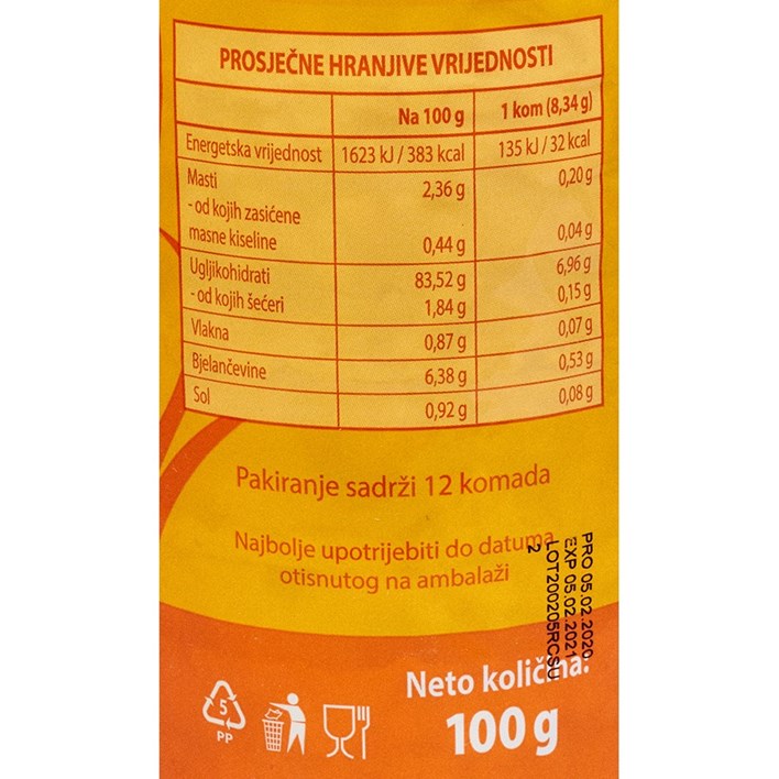 RICE SNACK SESAME 100g ULTRA