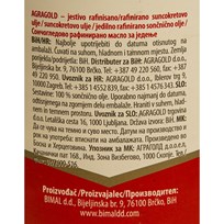 ULJE SUNCOKRETOVO AGRAGOLD 1l AGRAGOLD