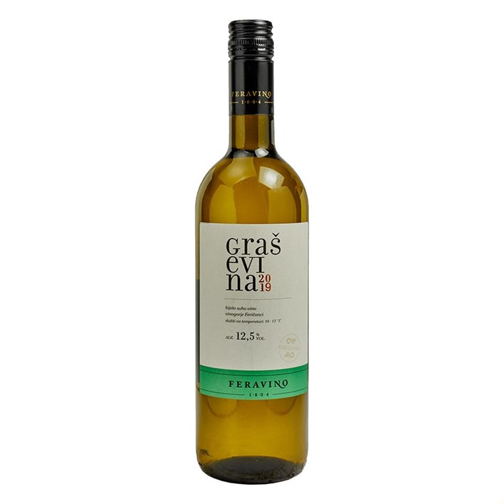VINO BIJELO FERAVINO GRAŠEVINA 0,75l AWT