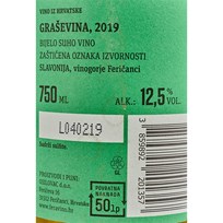 VINO BIJELO FERAVINO GRAŠEVINA 0,75l AWT