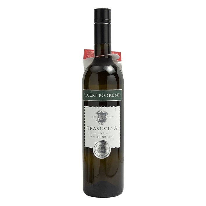 VINO BIJELO GRAŠEVINA ILOČKA 0,75l JAMNICA