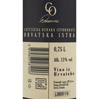 VINO BIJELO MALVAZIJA CORONICA 0,75l VRUTAK