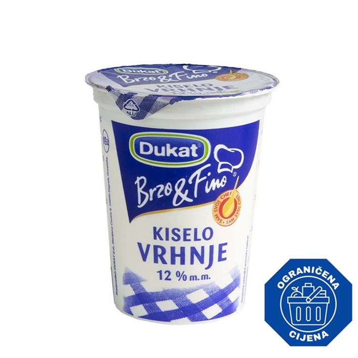 VRHNJE KISELO 12% 200g DUKAT