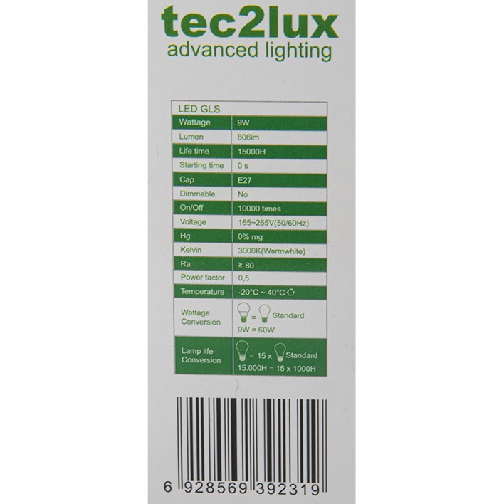 ŽARULJA LED E27 9W JET