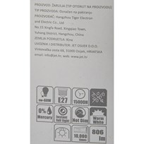 ŽARULJA LED E27 9W JET