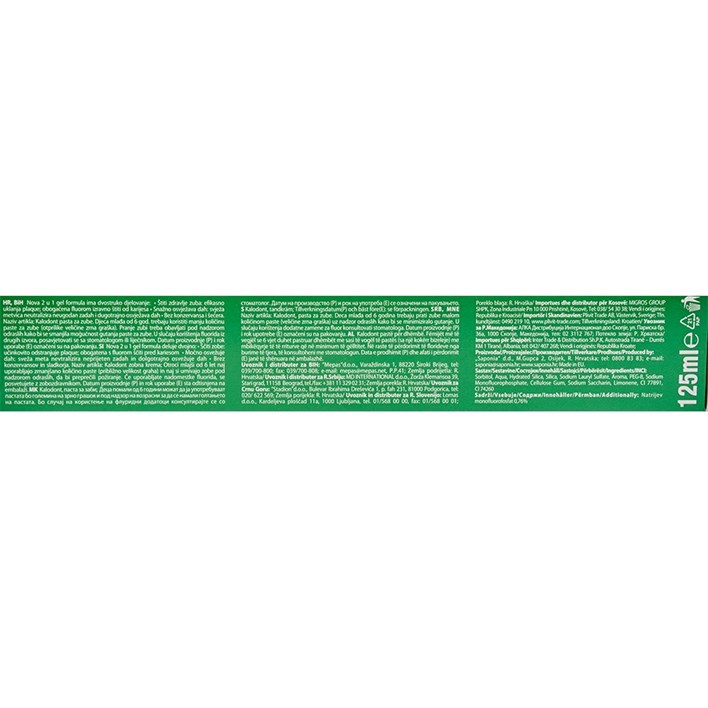 PASTA ZA ZUBE KALADONT STRONG MINT 125ml SAPONIA