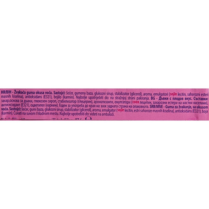 ŽVAKAČA GUMA CHUPA CHUPS BIG BABBOL FRUIT 27,6g FILIR