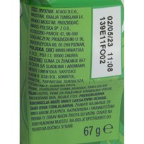 ŽVAKAČA GUMA ORBIT REFRESHERS SPEARMINT BOČICA 67g ATLANTIC