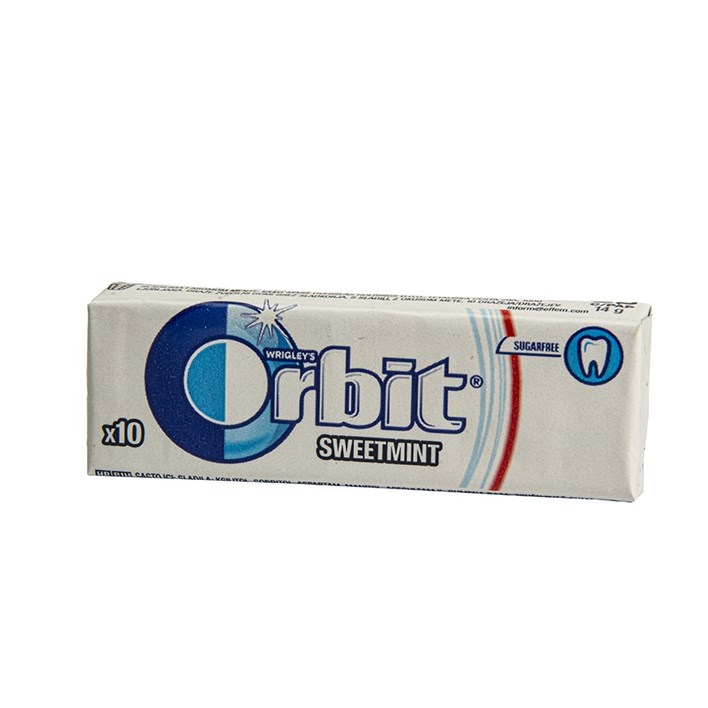 ŽVAKAČA GUMA ORBIT SWEET 14g ATLANTIC